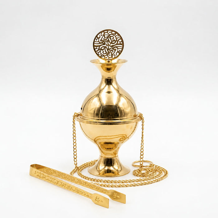 Hanging Cooper Charcoal Incense Burner