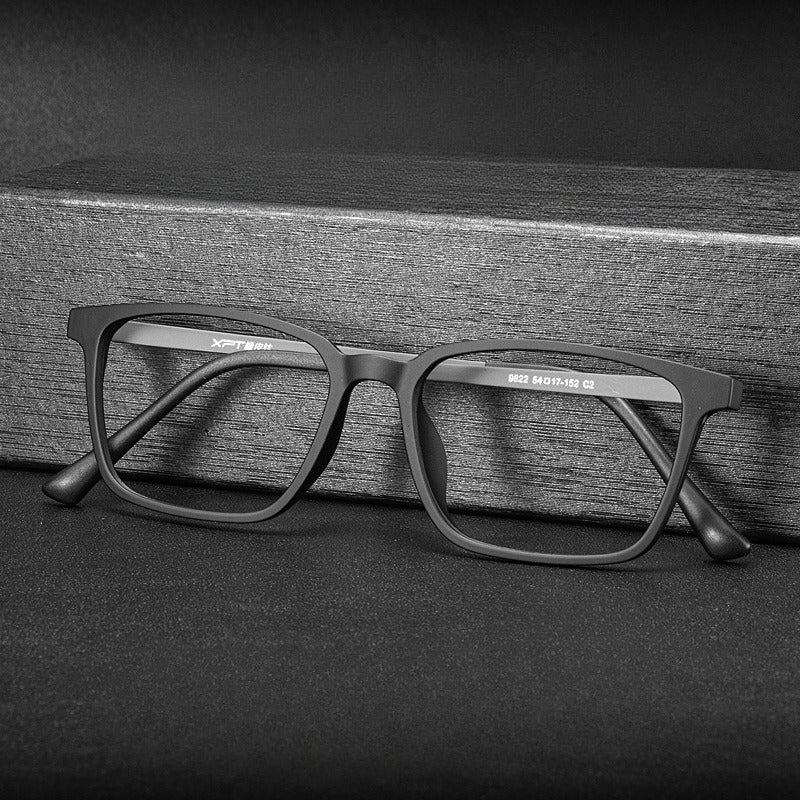 AUT029 Custom Prescription Titanium Reading Glasses with Blue Light Lenses - AUROOA