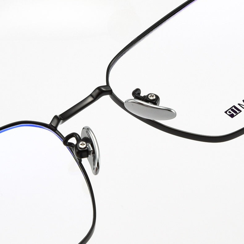 AUT016 Men's Lightweight Titanium Glasses - NearSighted Correction Eyewear for Everyday Use - AUROOA