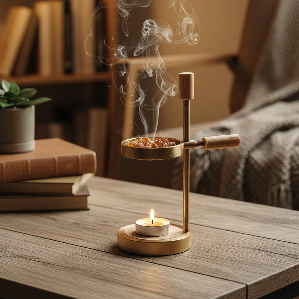 How to Burn Frankincense Resin Without Charcoal？