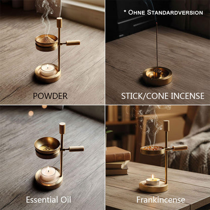 Aurooa Multifunctional Brass Incense Burner