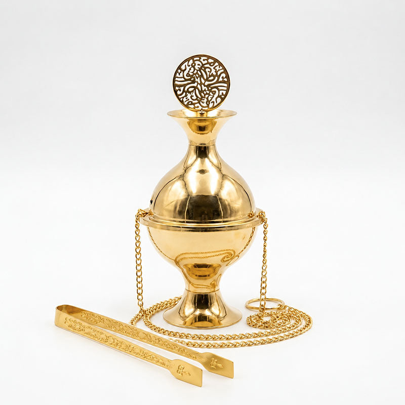 Hanging Cooper Charcoal Incense Burner
