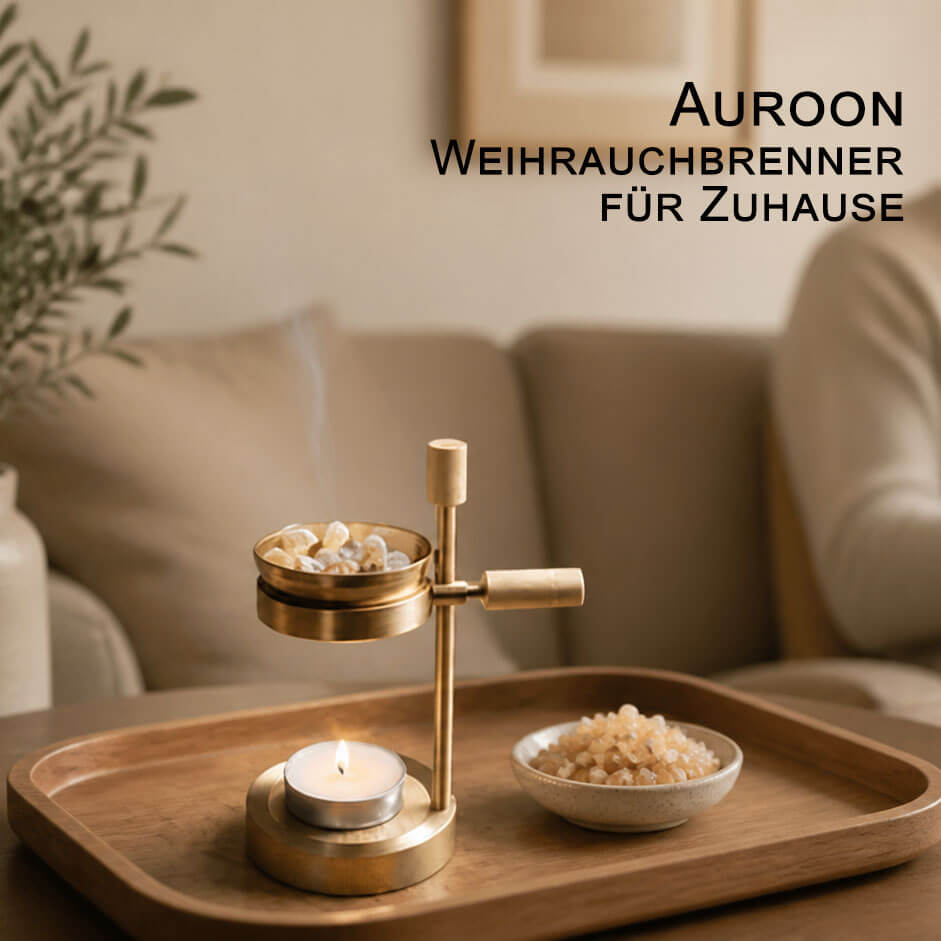 Aurooa Multifunctional Brass Incense Burner