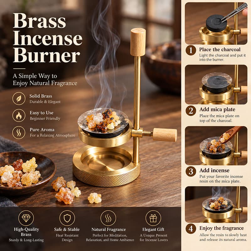 Elevate Resin Discovery Gift Set – 120g Incense Collection