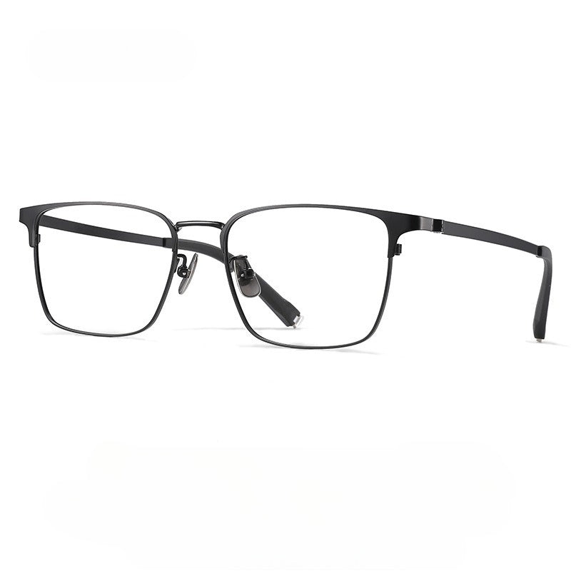AUT013 Men's Titanium Frame Myopia Glasses with Lenses.