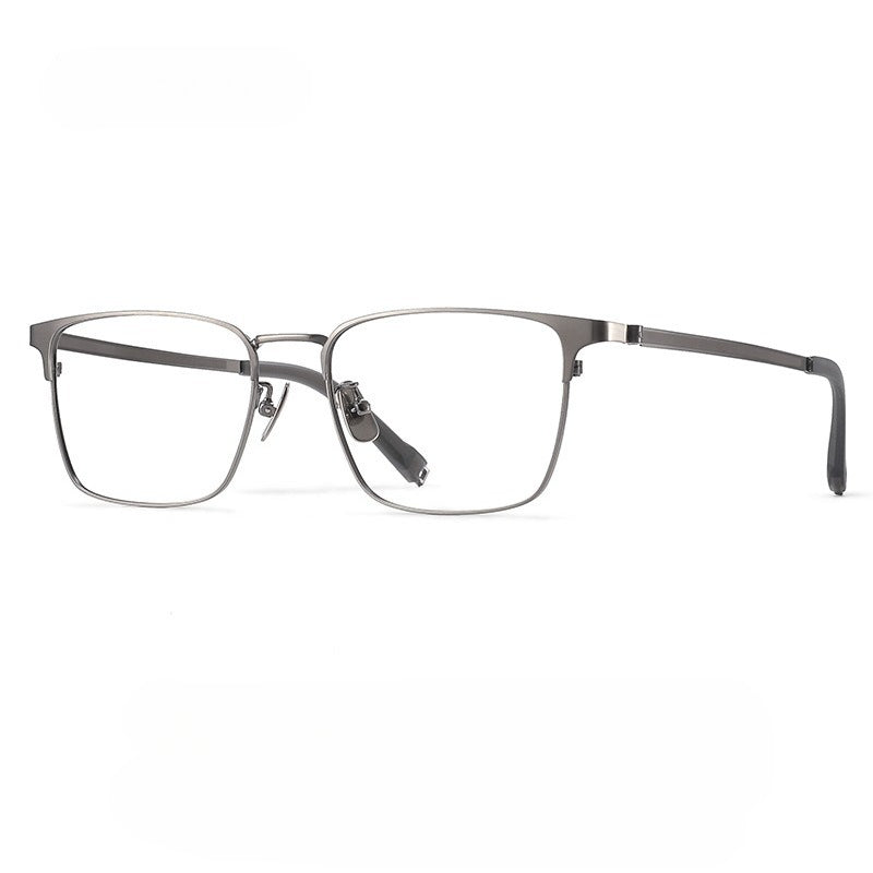AUT013 Men's Titanium Frame Myopia Glasses with Lenses.
