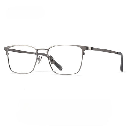 AUT013 Men's Titanium Frame Myopia Glasses with Lenses.