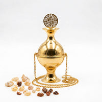 Hanging Cooper Charcoal Incense Burner