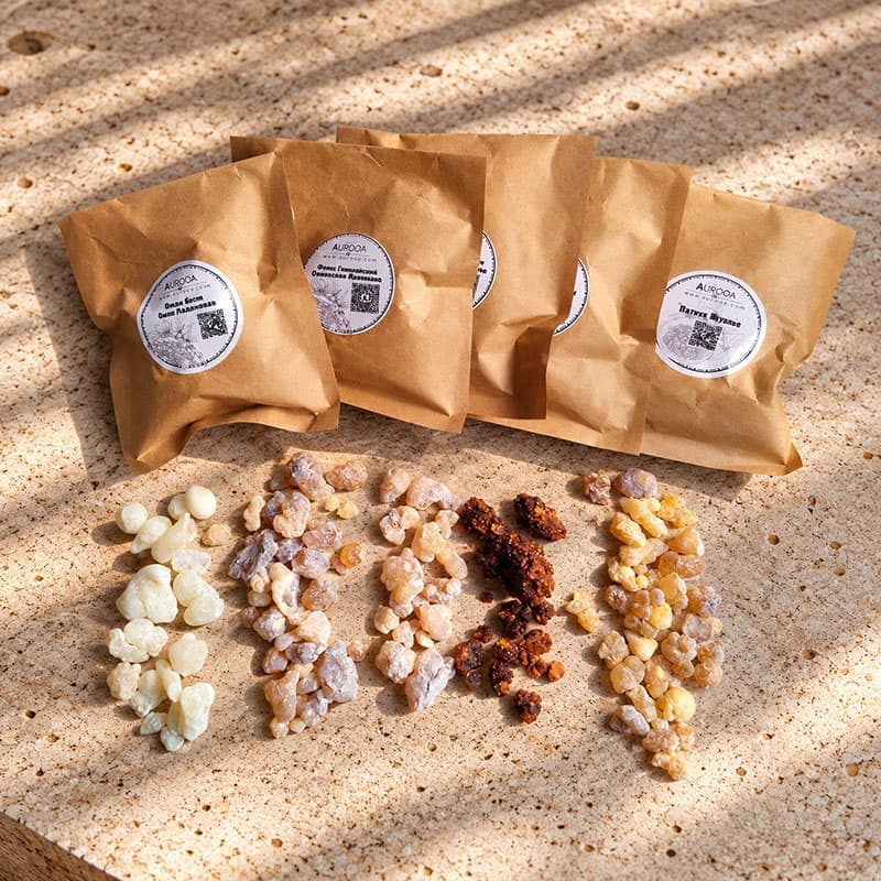 Premium Frankincense & Myrrh Refill Collection – 5 Natural Resins | 150g