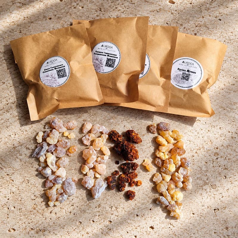 Frankincense & Myrrh Refill Collection – 4 Natural Resins | 180g