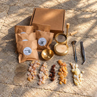 Elevate Resin Discovery Gift Set – 120g Incense Collection