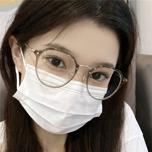 AUR0006  Stylish women's glasses with custom myopia lenses – lightweight & blue light blocking.