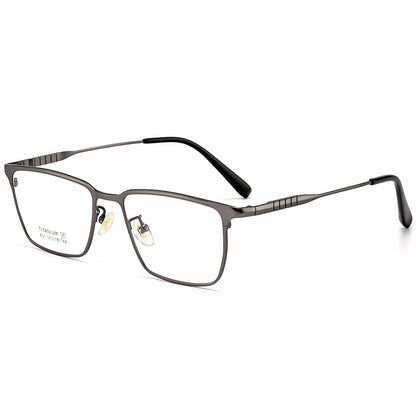 AUT018 Titanium Eyes Glasses with Prescription Myopia Lense