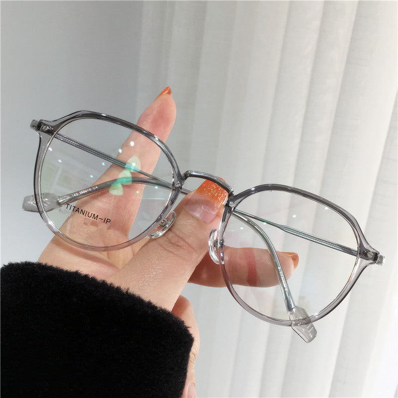 AUR0006  Stylish women's glasses with custom myopia lenses – lightweight & blue light blocking.