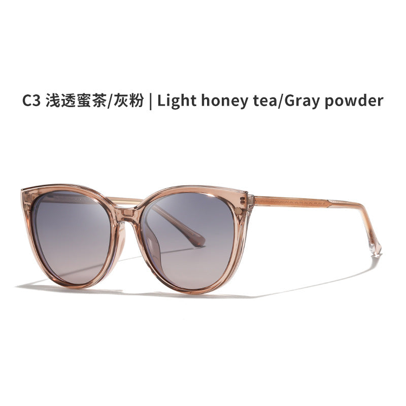 AU0011 Women's Combo Glasses – Polarized Sunglasses with Myopia Correction.