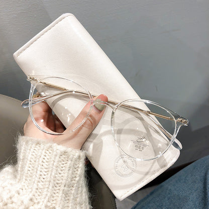 Korean-style women's myopia glasses
