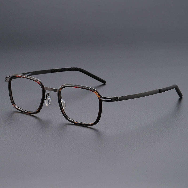 AUT011 Retro Acetate Full-Rim Glasses.