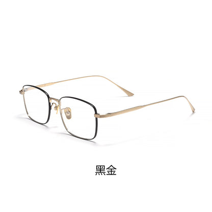 AUT001 Men's Pure Titanium Prescription Glasses for Myopia.