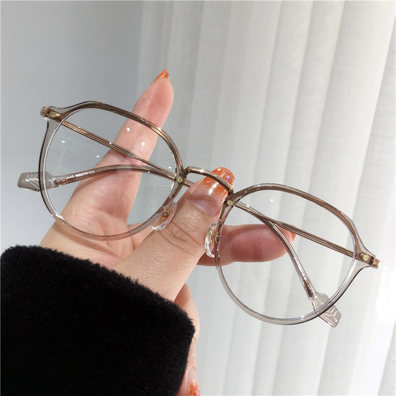 AUR0006  Stylish women's glasses with custom myopia lenses – lightweight & blue light blocking.