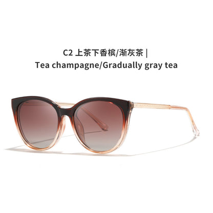 AU0011 Women's Combo Glasses – Polarized Sunglasses with Myopia Correction.