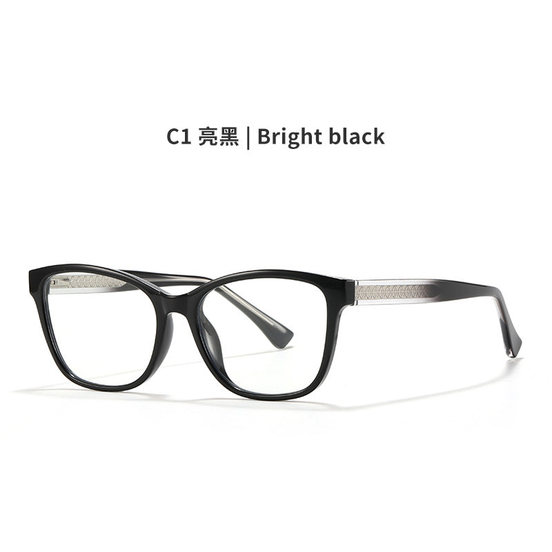 AU0010 Women's Prescription Eyeglasses – Complete Pair with Myopia Lenses.