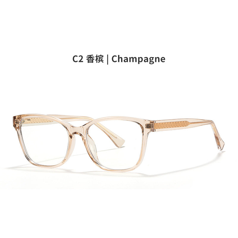 AU0010 Women's Prescription Eyeglasses – Complete Pair with Myopia Lenses.