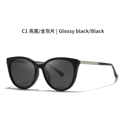 AU0011 Women's Combo Glasses – Polarized Sunglasses with Myopia Correction.