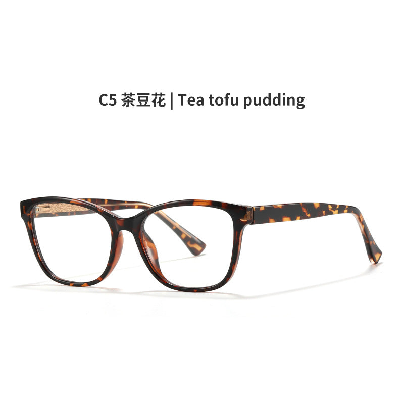 AU0010 Women's Prescription Eyeglasses – Complete Pair with Myopia Lenses.