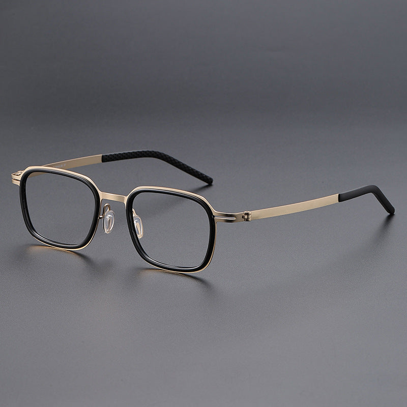 AUT011 Retro Acetate Full-Rim Glasses.