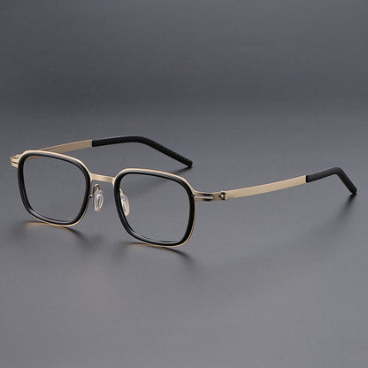 AUT011 Retro Acetate Full-Rim Glasses.