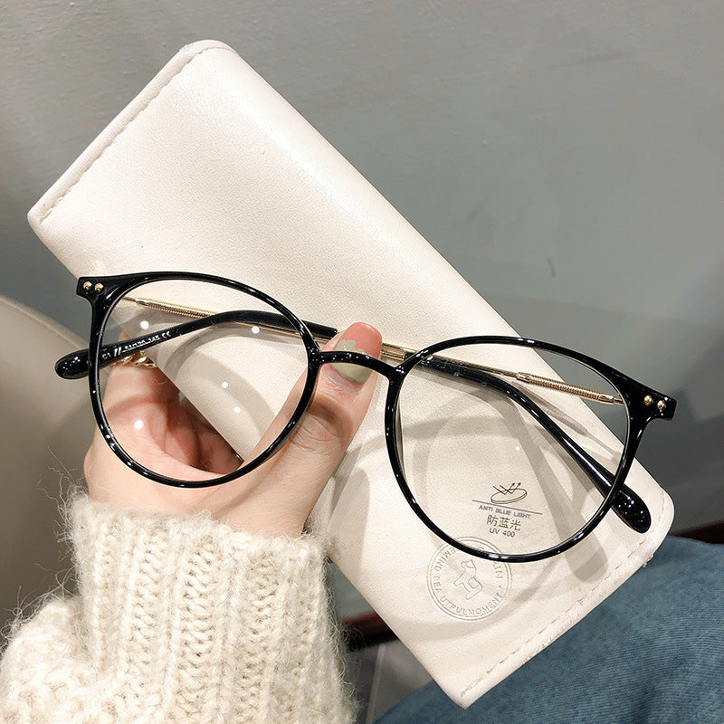Korean-style women's myopia glasses