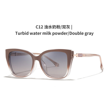 AU0011 Women's Combo Glasses – Polarized Sunglasses with Myopia Correction.