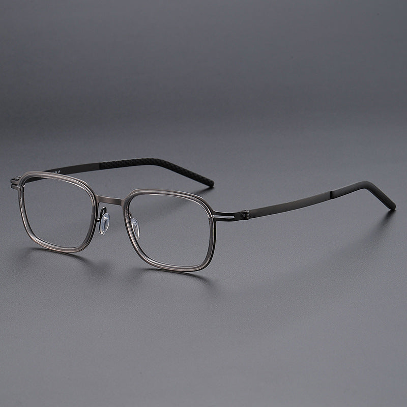 AUT011 Retro Acetate Full-Rim Glasses.
