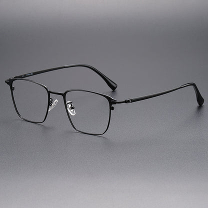 AUT010 Titanium Eyeglasses with Myopia Lenses.