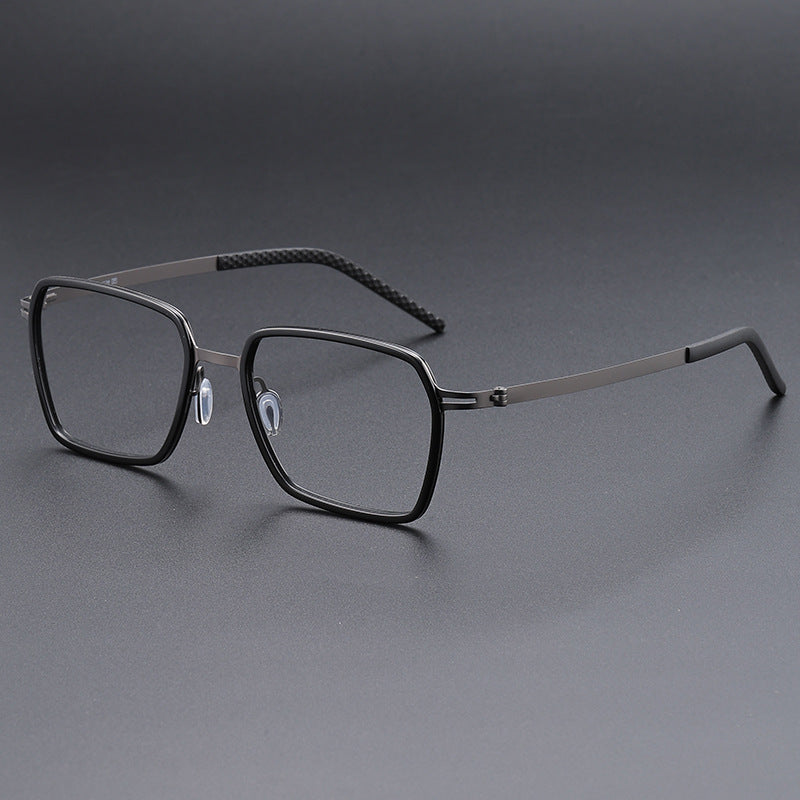 AUT007 Titanium Eyeglasses with Myopia Lenses.