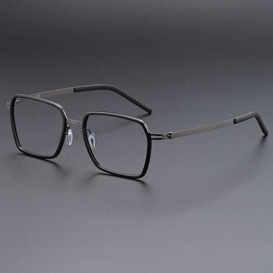 AUT007 Titanium Eyeglasses with Myopia Lenses.
