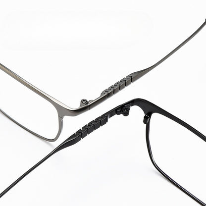 AUT018 Titanium Eyes Glasses with Prescription Myopia Lense