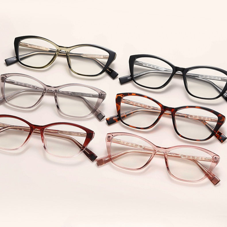 AU0014 Women's Glasses – Complete Pair with Prescription Lenses Included.