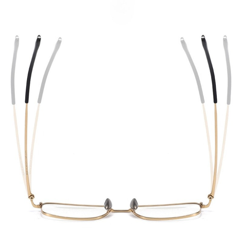 AUT003 Pure Titanium Men's Eyeglasses with Myopia Lenses.