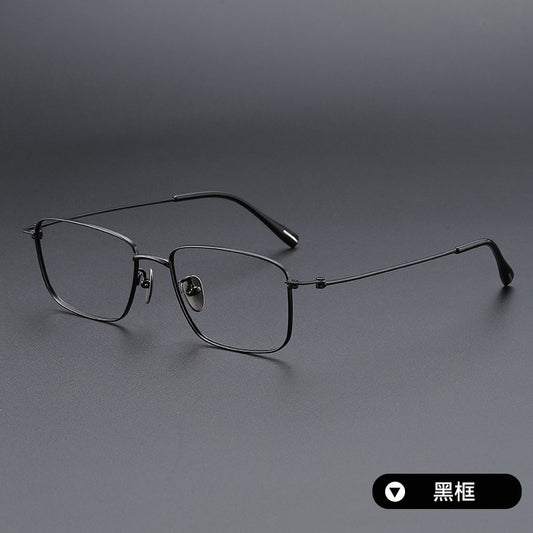 AUT003 Pure Titanium Men's Eyeglasses with Myopia Lenses.