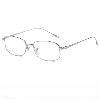 AUT008 Titanium Eyeglasses with Myopia Lenses.