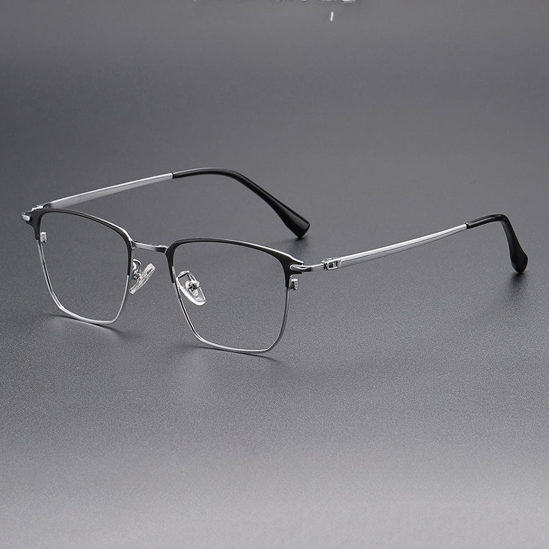 AUT010 Titanium Eyeglasses with Myopia Lenses.