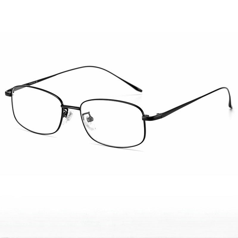 AUT008 Titanium Eyeglasses with Myopia Lenses.