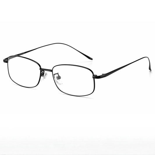 AUT008 Titanium Eyeglasses with Myopia Lenses.